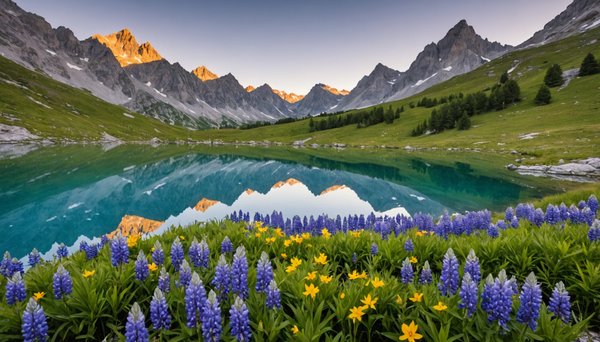 Les paysages des hautes-alpes : montagnes, vallées et lacs avec le camping les 2 soleils